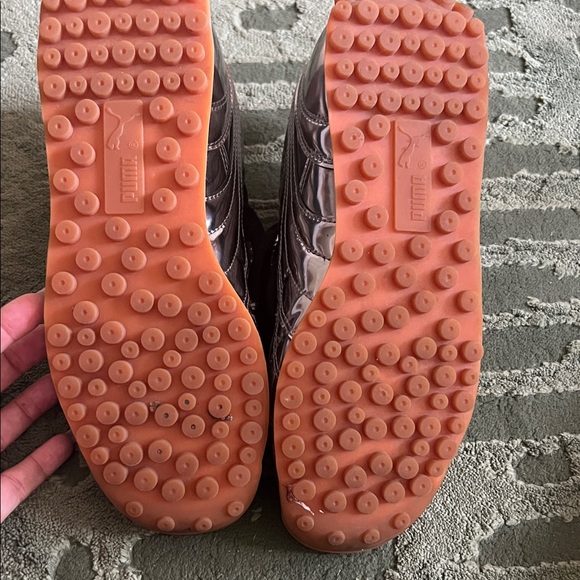 Puma Fenty Silver Metallic Sneakers - Picture 5 of 6